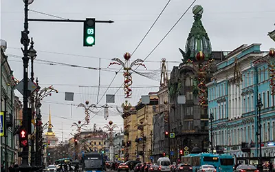 Маршрут по самому центру Петербурга